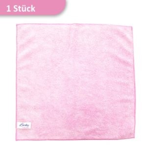 Mikrofasertuch Reinigungstuch rosa