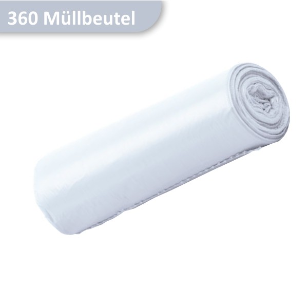 HDPE Müllbeutel weiß 90