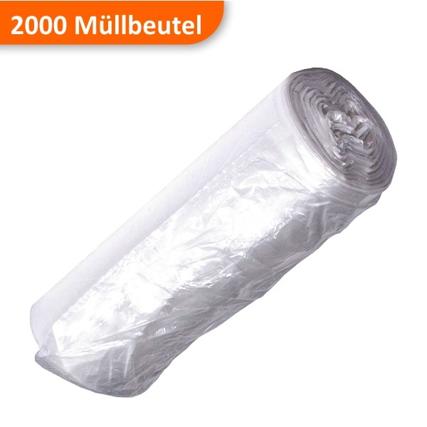 Rolle Müllbeutel transparent