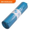 Muellsaecke Deiss 76my 120 Liter Blau Deiss247 Rolle Müllbeutel blau