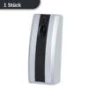 Duftspender Lufterfrischer Raumduft Kunststoff Silber Schwarz Batterie DS502 Duftspender Lufterfrischer silber-schwarz mit Batterie