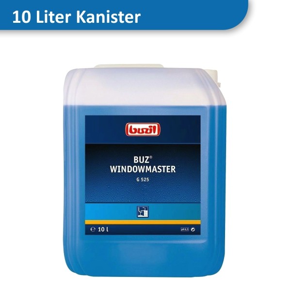 Kanister Glasreiniger Kunststoffreiniger Buz Windowmaster
