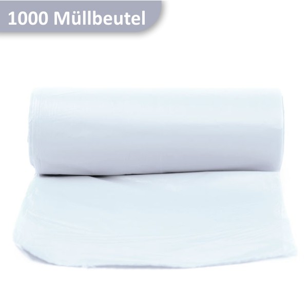 Rolle HDPE Müllbeutel in weiß
