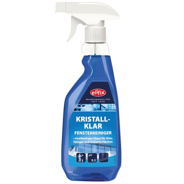 500 ml Sprühflasche EILFIX kristallklar Glasreiniger