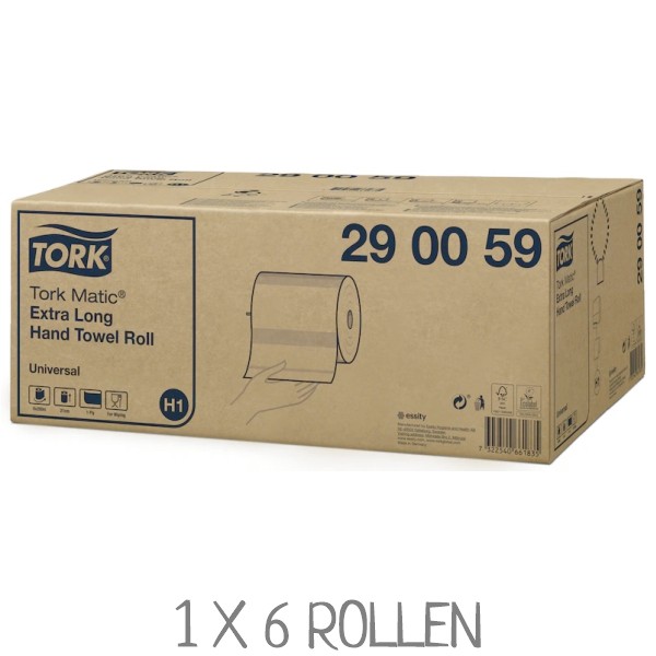 Karton 290059 TORK Matic Handtuchrollen Universal H1 extra lang