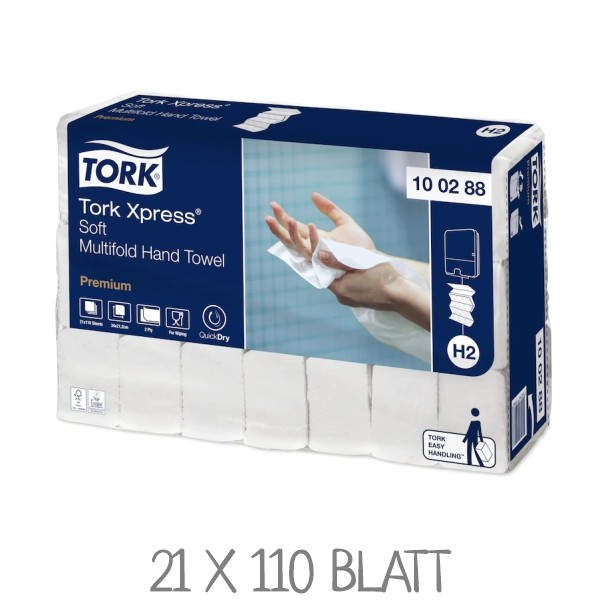 TORK 100288 Premium soft / VPE: 21 x 110 Blatt