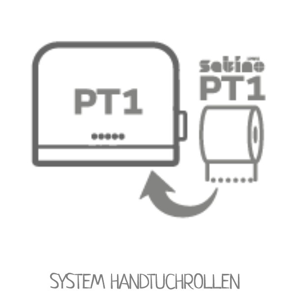 WEPA Satino PT1 kompatibel - System Handtuchrollen
