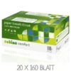WEPA Satino Comfort Papierhandtücher 277190 WEPA Satino 277190 Handtuchpapier 2-lagig, hochweiss, für PT3-System