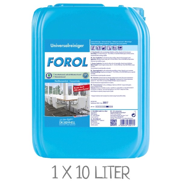 DR. SCHNELL Forol Universalreiniger im 10 Liter Kanister