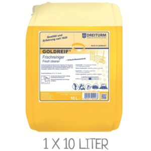 DREITURM Goldreif Frischreiniger DREITURM Goldreif Frischreiniger vegan 10 Liter Kanister - Universalreiniger für Bodenbeläge und Oberflächen