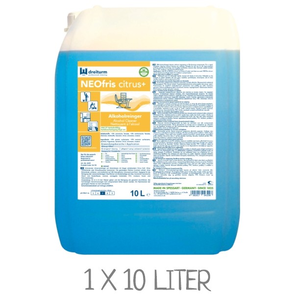 DREITURM Neofris Citrus+ Alkoholreiniger 10 Liter Kanister