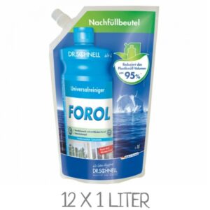 DR. SCHNELL Forol Universalreiniger Nachfüllbeutel Nachfüllbeutel Forol Universalreiniger von DR. SCHNELL - 12 Stück