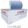 CWS Handtuchrollen Typ 289 Karton mit 6 CWS Handtuchrollen 289000 / Typ 289 blau, 3-lagig