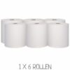 Handtuchrollen 140 m Karton mit 6 HTZ170 Handtuchrollen 140 m, weiß, 2-lagig - auch passend für CWS-Spender