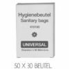 Universal Hygienebeutel Universal Hygienebeutel beugen verstopften Toiletten vor. VPE: 50 x 30 Beutel (1500 Beutel)