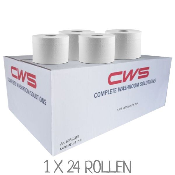 Toilettenpapier CWS Maxi 100, 6052200, VPE: 24 Rollen