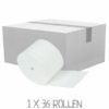 Toilettenpapier ohne Kern Toilettenpapier ohne Kern mit 900 Blatt pro Rolle für markenfreie Spendersysteme