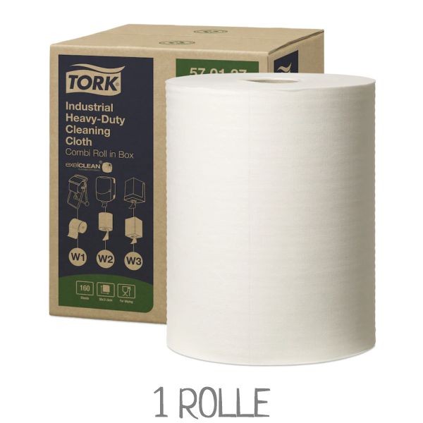 TORK 570137 Industrie Reinigungstücher äußerst strapazierfähig. VPE: 1 Rolle