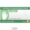 Einweghandschuhe Latex Größe M Einweghandschuhe Latex Größe M weiß, puderfrei