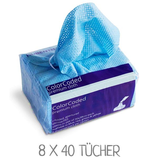 ITEX Classic Putztücher ColorCode Blau – die Alternative zur Küchenrolle