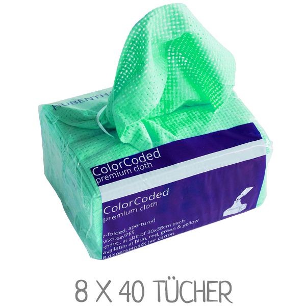 ITEX Classic Putztücher ColorCode Grün – die Alternative zur Küchenrolle