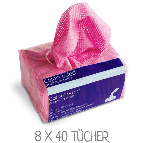 ITEX Classic Putztücher ColorCode Rot – die Alternative zur Küchenrolle