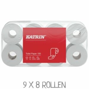 Toilettenpapier 3-lagig KATRIN 40414. VPE: 72 Rollen