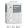 Papierhandtücher KATRIN Plus Papierhandtücher KATRIN 35311 aus 100% Zellstoff | VPE: 20 x 200 Blatt