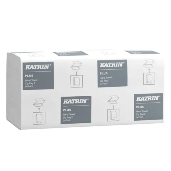 Papierhandtücher KATRIN 35311 aus 100% Zellstoff | VPE: 20 x 200 Blatt