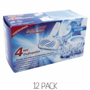 ECO-FIX Duftspüler Ocean ECO-FIX Duftstein Ocean WC-Einhänger WC-Stein Duftspüler im Vorteilspack