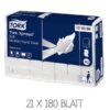 TORK Papierhandtücher 120398 TORK 120398 Handtuchpapier Advanced / VPE: 21 x 180 Blatt