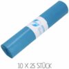 DEISS Müllsäcke Premium 120 Liter Premium DEISS Müllsäcke 120 Liter günstig Typ 60 blau 20045 / VPE: 250 Stück