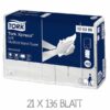 TORK 120399 Papierhandtücher Papierhandtücher TORK 120399 (vorher 120288) Soft Multifold / VPE: 21 x 136 Blatt