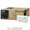 Papierhandtücher TORK 290143 Papierhandtücher TORK 290143 Soft Advanced / VPE: 15 x 250 Blatt