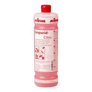 J401601kiehl Sanpurid Citro 1l Desinfektionsmittel mit Citrus-Frischeduft, Desinfectant with lemon fragrance