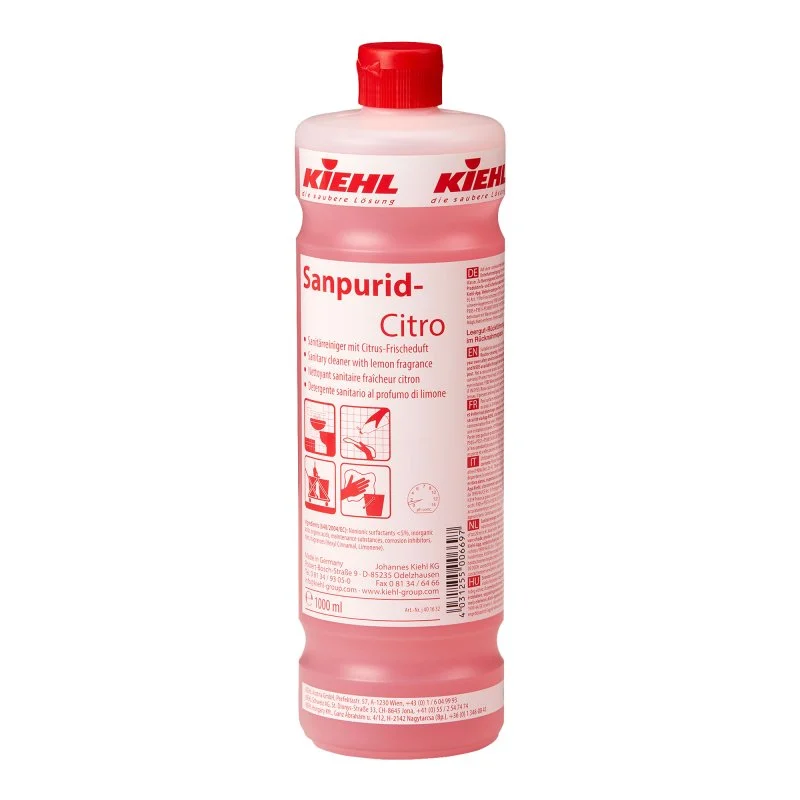 Desinfektionsmittel mit Citrus-Frischeduft, Desinfectant with lemon fragrance