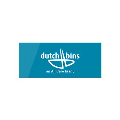 Dutch Bins Logo, ein Markenname von All Care.