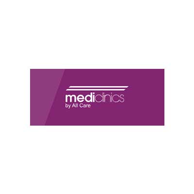 Medichics by All Care Logo, Hersteller von Hygieneprodukten