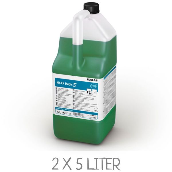 ECOLAB Maxx Magic S 9107750 Universalreiniger / Intensivreiniger. VPE: 2 x 5 Liter