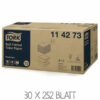 TORK Toilettenpapier Einzelblatt Premium T3 Softes TORK Toilettenpapier 114273 Premium Einzelblatt, T3 VPE: 30 x 252 Blatt