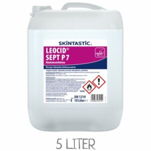 Händedesinfektion SKINTASTIC Leocid Sept P7 5 Liter SKINTASTIC Händedesinfektion Kanister Leocid Sept P7 / VPE: 5 Liter Kanister