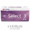 Toilettenpapier FRIPA Select 3-lagig Eine Packung mit 8 Rollen Toilettenpapier FRIPA Select 1030806, 3-lagig / VPE: 6 x 8 Rollen