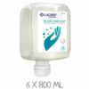 Eine Kartusche LUCART 89810000 Schaumseife Deluxe / VPE: 6 x 800 ml