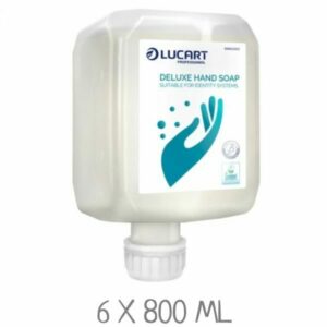 LUCART Deluxe Handseife / Schaumseife Eine Kartusche LUCART 89810000 Schaumseife Deluxe / VPE: 6 x 800 ml
