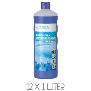 WUK Alkoholduftreiniger Citro Eine Flasche WUK Alkoholduftreiniger Citro. VPE: 12 x 1 Liter