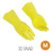 VILEDA Multipurpose Gummihandschuhe gelb M Ein Paar Gummihandschuhe gelb Größe M von VILEDA Multipurpose. VPE: 10 Paar